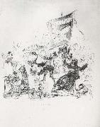 Francisco Goya Drawing for plate 190 Germany oil painting artist
